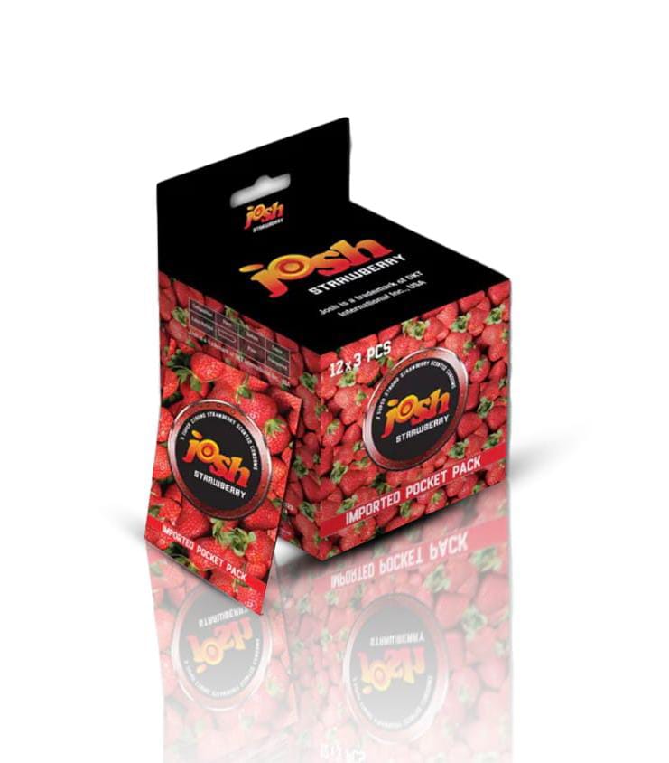 Josh Strawberry Bulk Dispenser (12 X 3) (Copy)