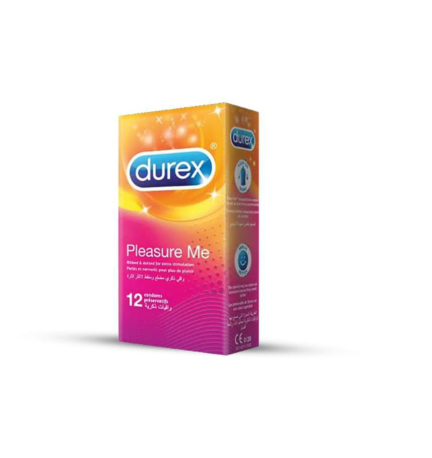 Durex Pleasure Me Ribbed and Dotted Regular Fit Condoms -12pcs (Copy)