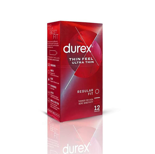 Durex Thin Feel Ultra-Thin Pack of 12 (Copy)