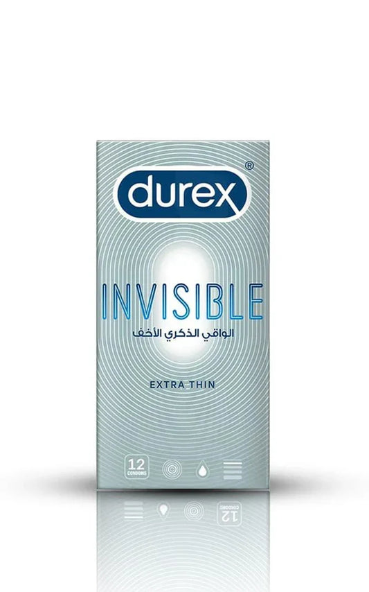 Durex Invisible Ultimate Close Fit Condom, 12-Pack (Copy)