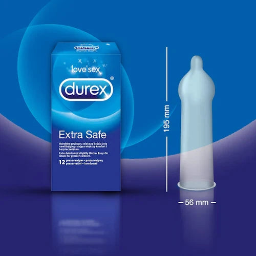 Durex Extra Safe Condoms Pack Of 12 (Copy)